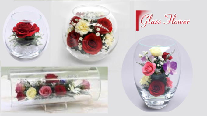 glass flower